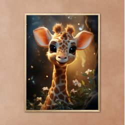 Girafunge Magi  - Giraf Plakat 7