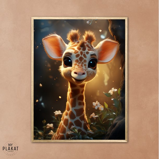 Girafunge Magi  - Giraf Plakat 7