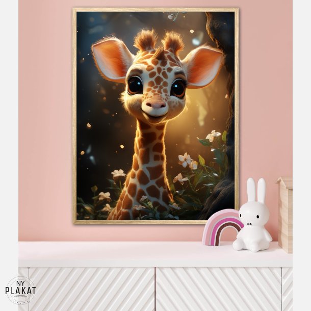 Girafunge Magi  - Giraf Plakat 7