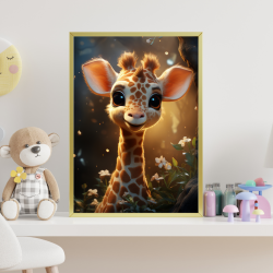 Girafunge Magi  - Giraf Plakat 7