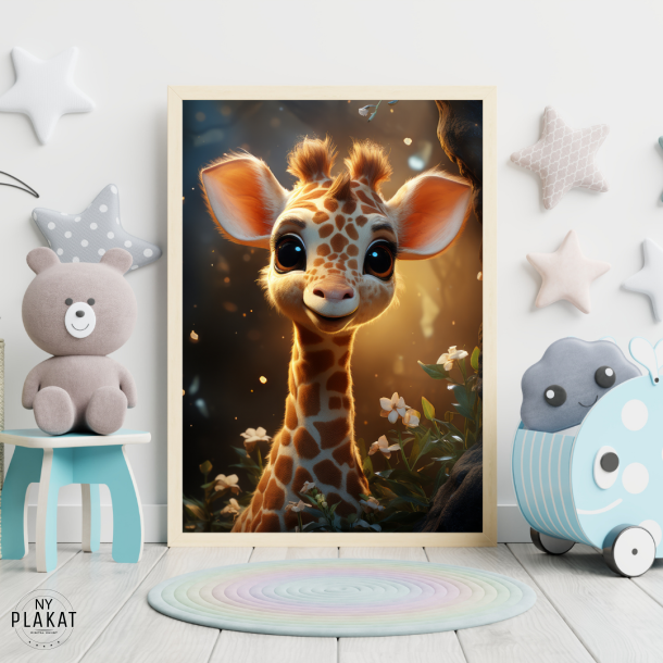 Girafunge Magi  - Giraf Plakat 7