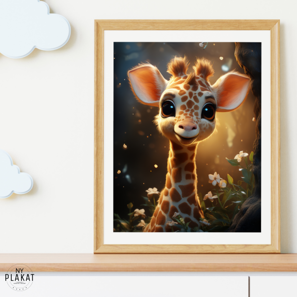Girafunge Magi  - Giraf Plakat 7