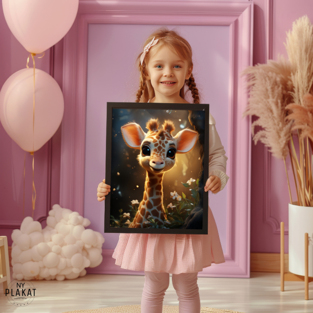 Girafunge Magi  - Giraf Plakat 7
