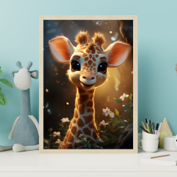 Girafunge Magi  - Giraf Plakat 7