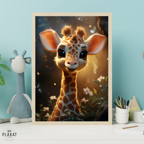 Girafunge Magi  - Giraf Plakat 7