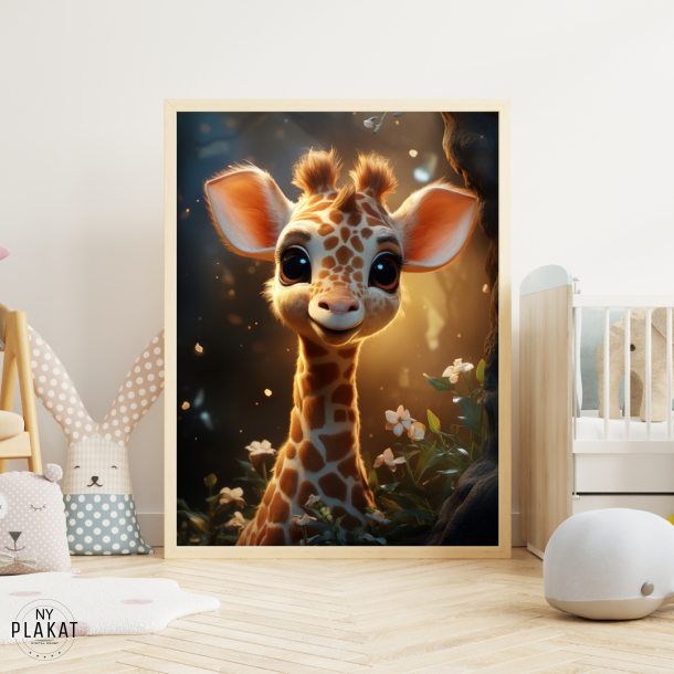 Girafunge Magi  - Giraf Plakat 7