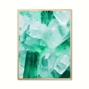 Grn Aventurin plakat Nr. 4 - Krystaller