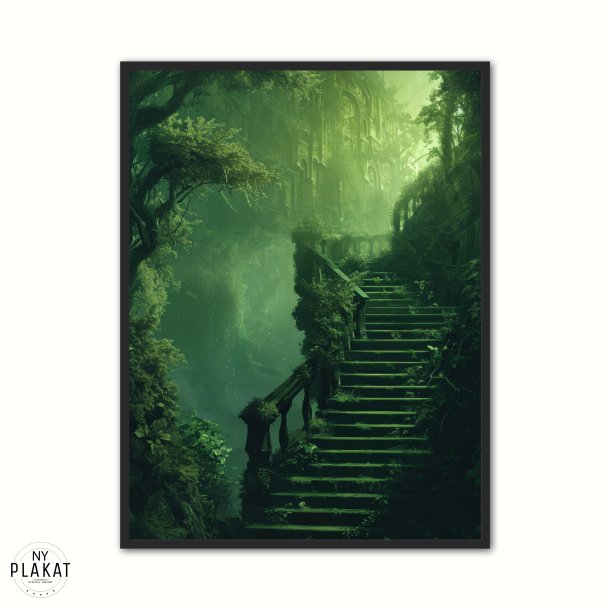 Grn Trappe Plakat
