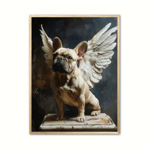 Hund Plakat 1 - Fransk Bulldog