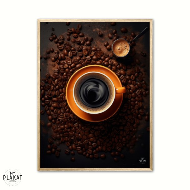 Coffee d'Orange plakat 50 x 70 cm (B2)
