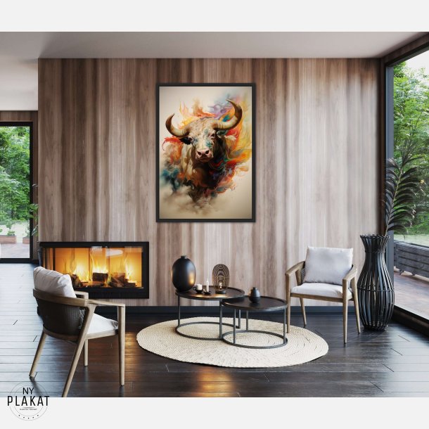 Dynamic Bull in Nebulous Rainbows - Lrred