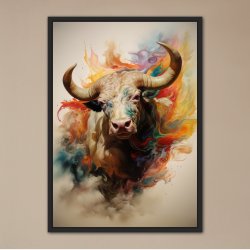 Dynamic Bull in Nebulous Rainbows - Lrred