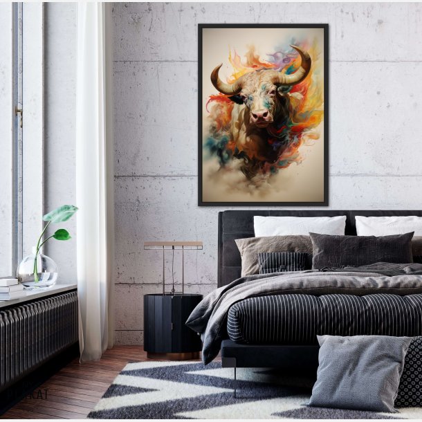 Dynamic Bull in Nebulous Rainbows - Lrred