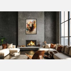 Dynamic Bull in Nebulous Rainbows - Lrred