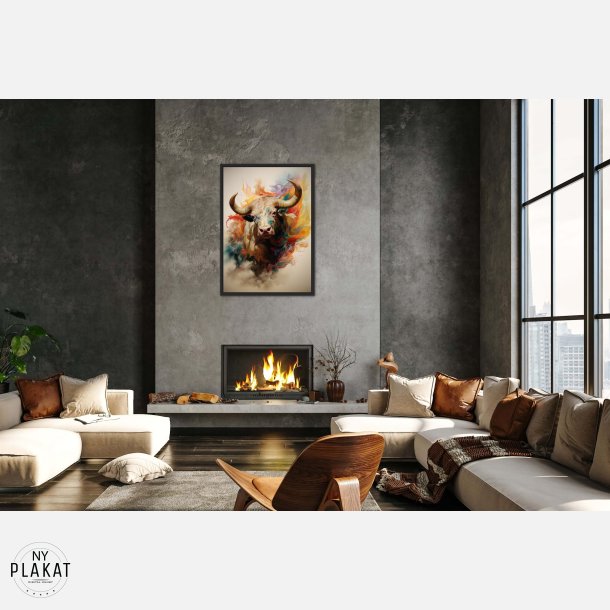 Dynamic Bull in Nebulous Rainbows - Lrred