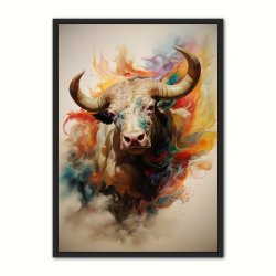 Dynamic Bull in Nebulous Rainbows - Lrred