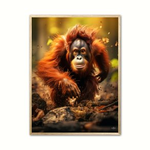 Orangutang Plakat 1 - Brneplakat