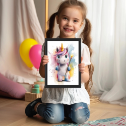 Enhjrning Plakat 50 - Brneplakat