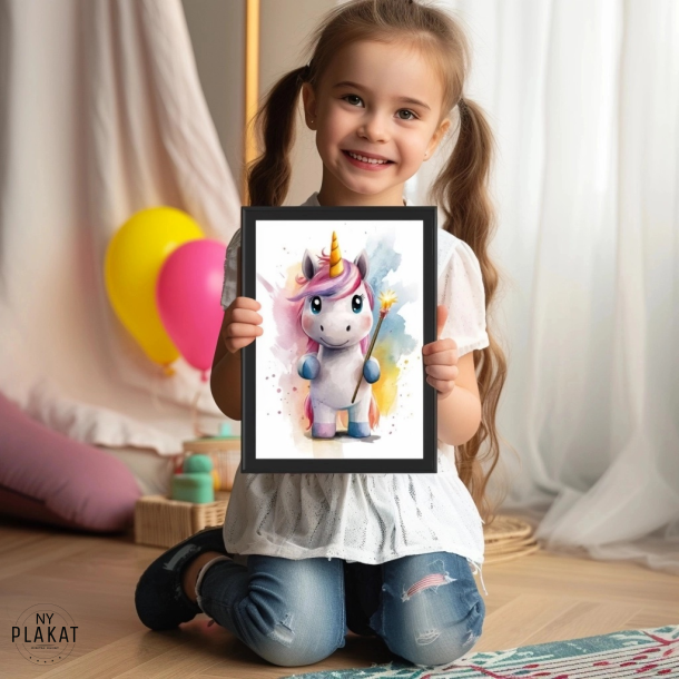 Enhjrning Plakat 50 - Brneplakat