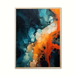 Otherworldly Spell - Abstrakt Plakat