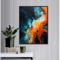 Otherworldly Spell - Abstrakt Plakat