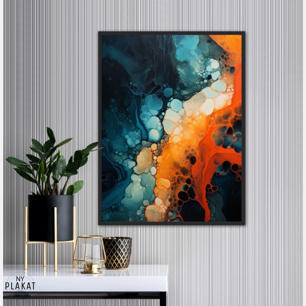 Otherworldly Spell - Abstrakt Plakat