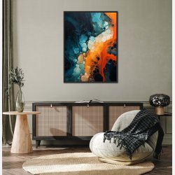 Otherworldly Spell - Abstrakt Plakat