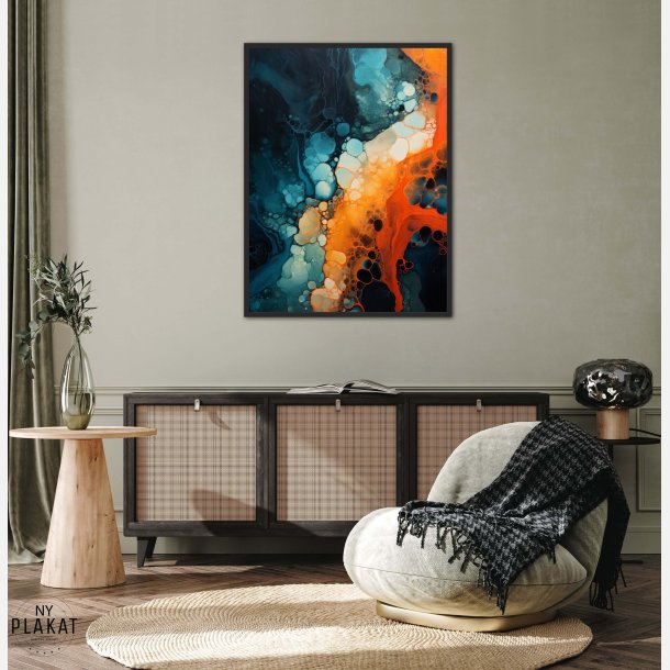 Otherworldly Spell - Abstrakt Plakat