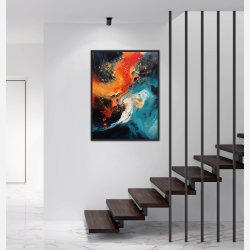 Dreamscape Melody - Abstrakt Plakat