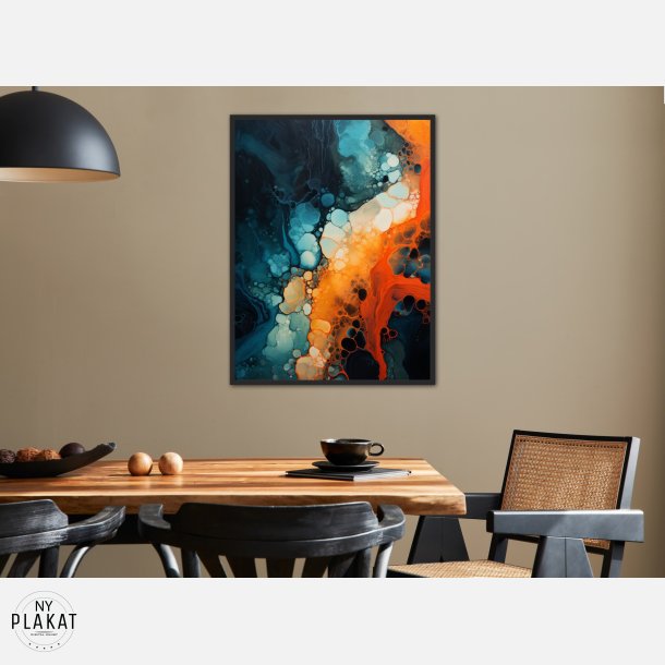 Otherworldly Spell - Abstrakt Plakat