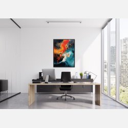 Dreamscape Melody - Abstrakt Plakat