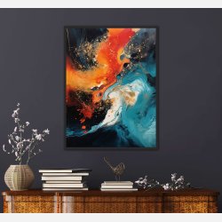 Dreamscape Melody - Abstrakt Plakat