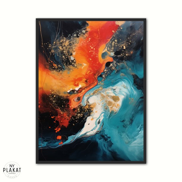 Dreamscape Melody - Abstrakt Plakat