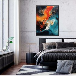 Dreamscape Melody - Abstrakt Plakat