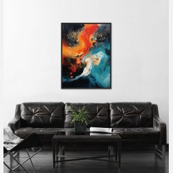 Dreamscape Melody - Abstrakt Plakat