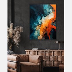 Otherworldly Spell - Abstrakt Plakat