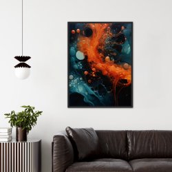 Mystical Mirage - Abstrakt Plakat