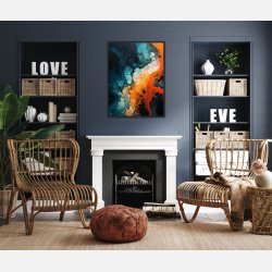 Otherworldly Spell - Abstrakt Plakat