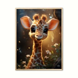 Girafunge Magi  - Giraf Plakat 7