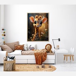 Girafunge Magi  - Giraf Plakat 7