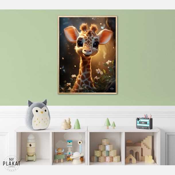 Girafunge Magi  - Giraf Plakat 7