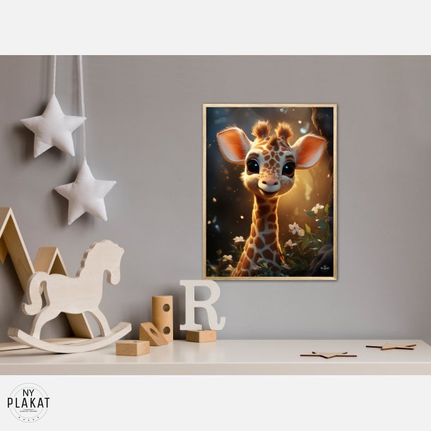 Girafunge Magi  - Giraf Plakat 7