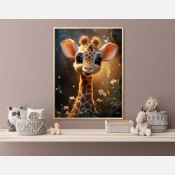 Girafunge Magi  - Giraf Plakat 7