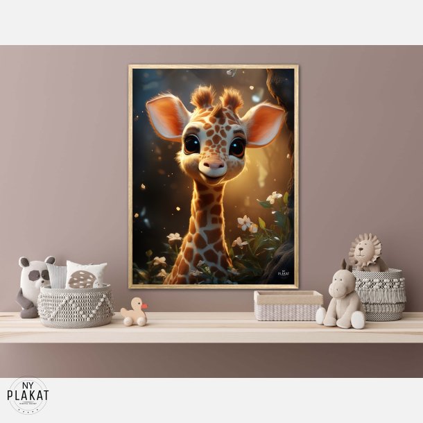 Girafunge Magi  - Giraf Plakat 7
