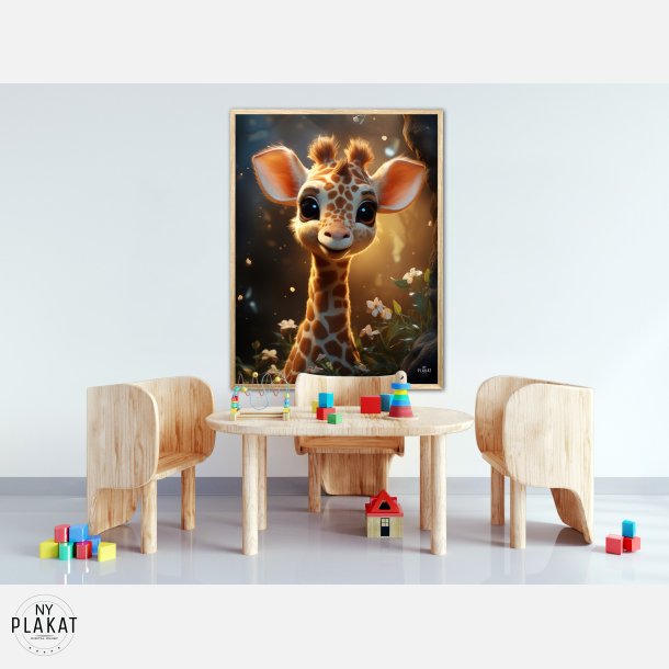 Girafunge Magi  - Giraf Plakat 7