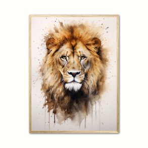 Lve Plakat 13 - Vandfarve Effekt