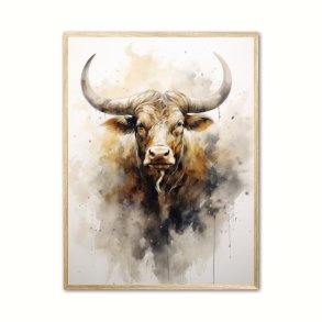 Tyr Plakat 2 - Vandfarve Effekt