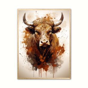 Tyr Plakat 3 - Vandfarve Effekt