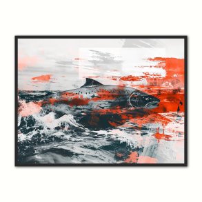 Fiske Plakat 2 - Laks