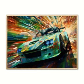 Matrix of Glowing Speed plakat